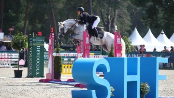 Sous la selle de Maud Le Goff Lili, Havichai de Pellan a décroché le titre de champion de France des poneys de six ans.