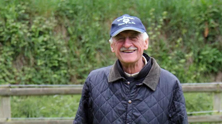 André Le Goupil en 2013 à Martinvast.