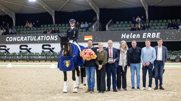 Helen Erbe et Carlos ont remporté la Libre du CDI 4* de Lierre ce dimanche