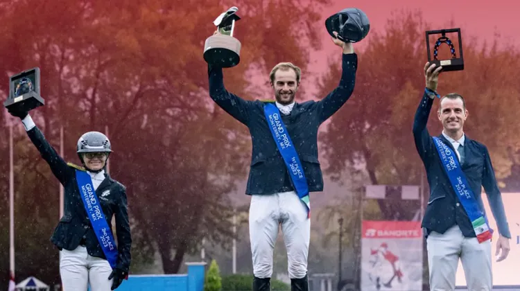 Erynn Ballard, Richard Vogel et Grégory Wathelet ont été invités sur le podium protocolaire de ce Grand Prix disputé sur herbe.
