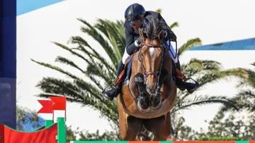 Simon Delestre a mené Olga van de Kruishoeve à sa première victoire sur 1,60m, ce vendredi à Rabat