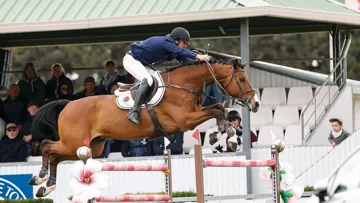 Enrique Camiruaga a gagné le dernier Grand Prix CSI 4* du Sunshine Tour sur l’excellent Vintage.