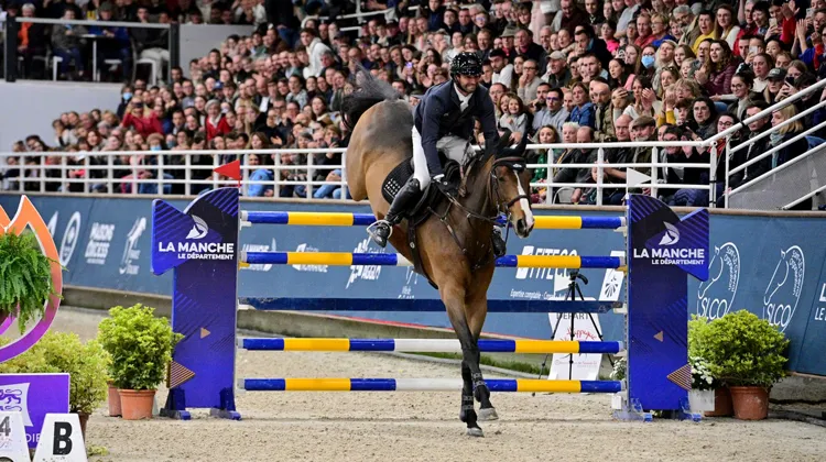 Julien Anquetin et Diamond du Pont ont tout donné en seconde manche, et le risque a payé.