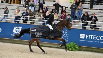 Rik Hemeryck et Inouï du Seigneur ont remporté leur premier Grand Prix international à Saint-Lô ce dimanche