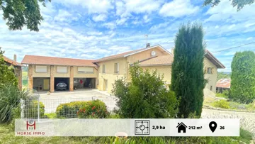 Corps de ferme de plus de 400 m2 