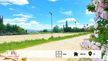 Domaine équestre s'étendant sur 5 hectares