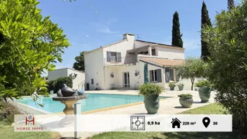 Propriété équestre implantée dans le sud de la France