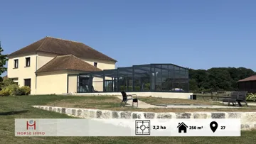 Propriété idéale pour une écurie privée ou pour l’installation d’un cavalier professionnel