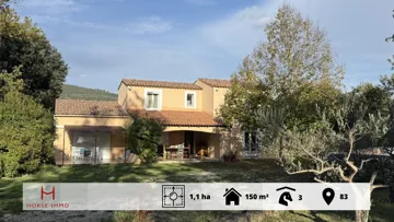 Cette propriété équestre allie confort moderne, charme provençal et installations dédiées aux chevaux, dans un cadre naturel paisible et préservé.