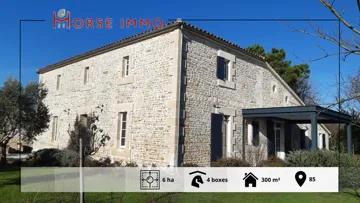À vendre : propriété équestre entre authenticité et modernité au sud de la Vendée