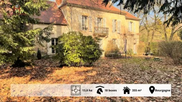 À vendre : propriété équestre de charme avec gîtes et installations