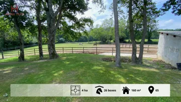À vendre : domaine équestre à coté de Biarritz, 2 kilomètres de la mer !
