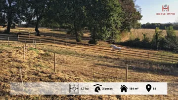 À vendre : élégante demeure équestre à 30 minutes d’Albi
