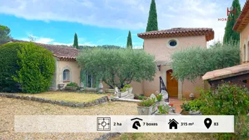 À vendre : splendide propriété équestre dans le Var