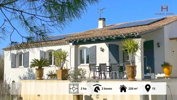 À vendre : propriété équestre raffinée proche d'Arles
