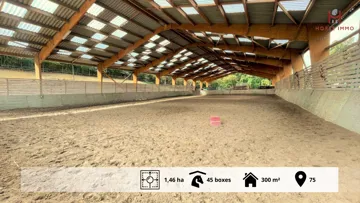 À vendre : centre équestre en activité aux portes de Paris