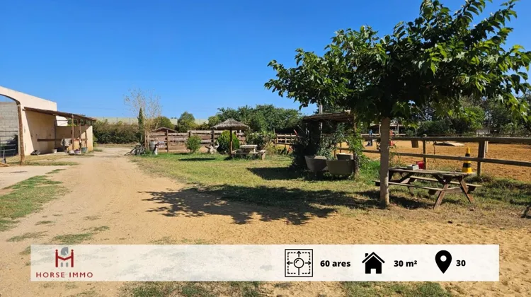 À vendre: belle propriété équestre située entre Nîmes et Montpellier