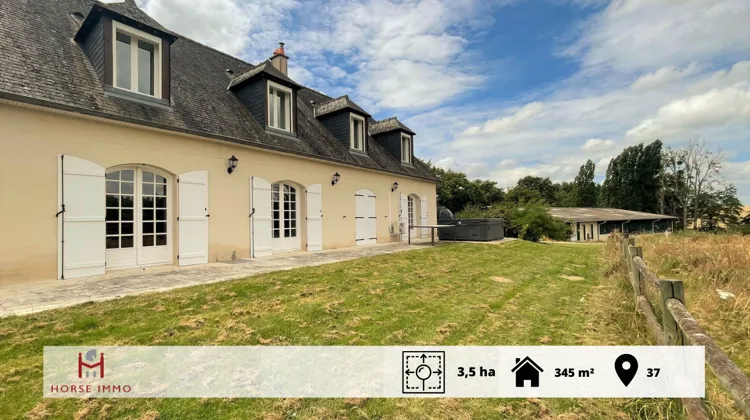 À vendre: propriété équestre située au nord de Tours