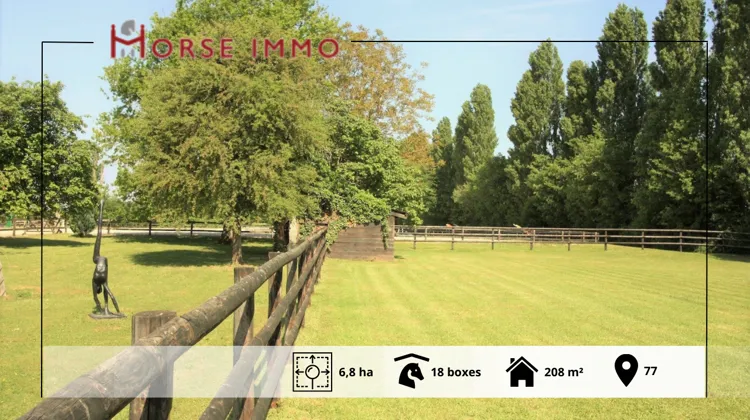 À vendre : domaine équestre à quelques minutes du Grand Parquet de Fontainebleau