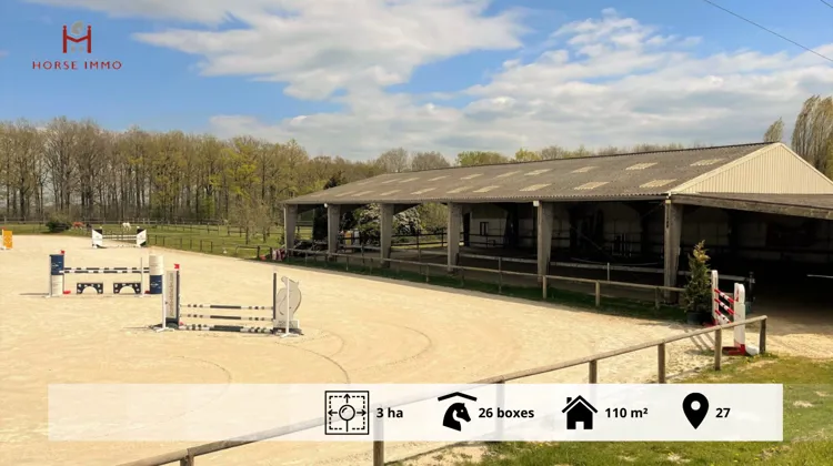 À vendre : grande propriété équestre en Haute-Normandie