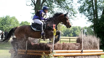Morgane Euriat est pour l'heure deuxième du CCI U25 4*-L. 