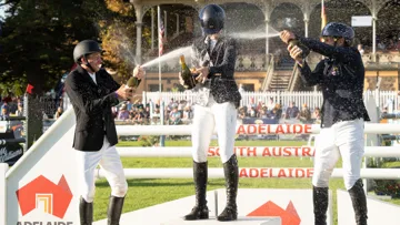Hazel Shannon, Shane Rose et Samuel Jeffree composent le podium du CCI 5*-L d’Adélaïde