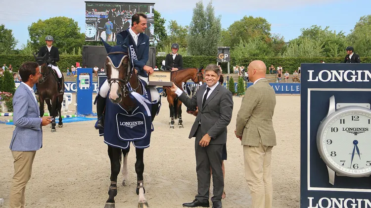 Mathieu Billot et Shiva d'Amaury lauréats du Grand Prix 3* du Longines Deuville Classic