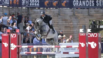 Champion de France des cinq ans à Fontainebleau en 2022 avec Grégoire Hercelin, Huricane de Champloué fait partie des chevaux les plus en vue sur le circuit du Cycle classique, tant pour le sport que l’élevage.