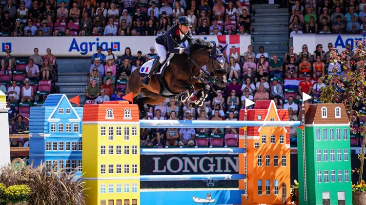 Ici aux championnats du monde de Herning cet été, Cayman Jolly Jumper est la révélation de l'année 2022