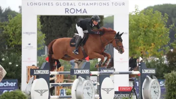 Titouan Schumacher et Eliot Brimbelles Z à Rome au Longines Global Champions Tour 