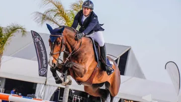 Mathieu Billot et Baschung Courcelle dans le Grand Prix 3* de Vilamoura.