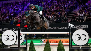 Avec leur double sans-faute, Bertram Allen et Pacino Amiro ont grandement pris par à la victoire de leur collectif à Prague.