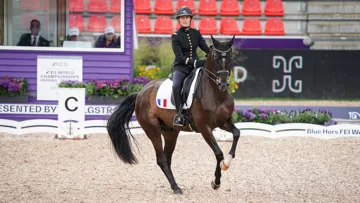 Cet été, Pauline Basquin a participé à ses premiers championnats du monde avec Sertorius de Rima à Herning