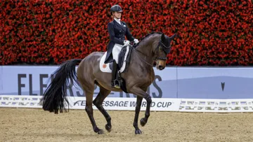 Jessica von Bredow-Werndl et TSF Dalera BB ont une nouvelle fois dépassé la barre des 90%, aujourd'hui à Bâle.