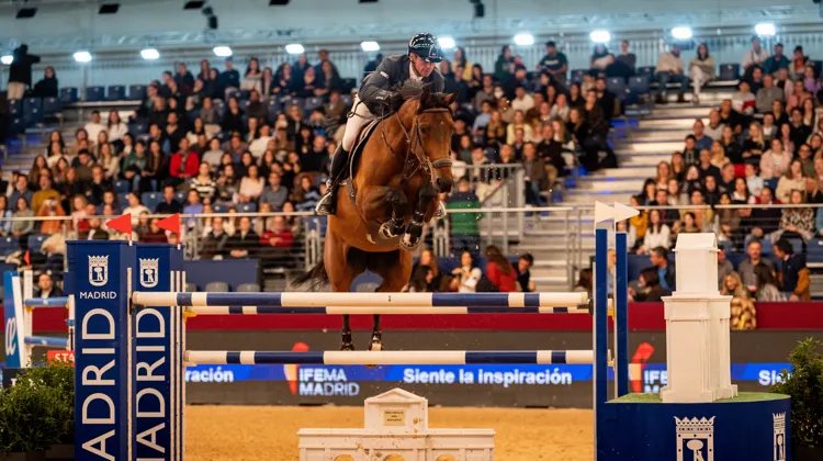Julien Epaillard et Caracole de la Roque ont remporté un nouveau succès ce soir à Madrid.