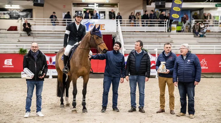 Indigo de Talma s'est imposé hier soir dans le Masters des cinq ans