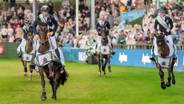 Cet après-midi, la Suède a remporté la Coupe des nations de Falsterbo pour la deuxième fois consécutive