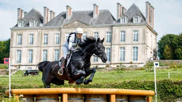 Gwendolen Fer et Traumprinz lors de la dernière édition du Grand Complet.