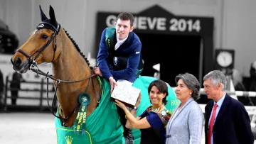 Scott Brash et Hello Sanctos ont connu un sacré week-end, en 2014 à Genève.