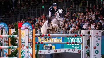 Jack Whitaker et son Selle Français Valmy de la Lande.