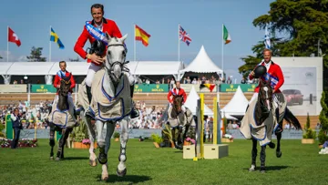 Grâce à un splendide double sans-faute de Grégory Wathelet et Nevados S notamment, la Belgique est montée sur la plus haute marche du podium.