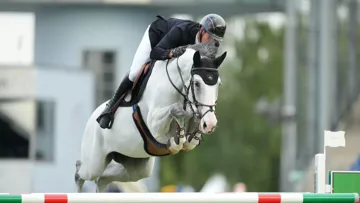 À Wiersbaden, David Will a fait décoller sa Condordia 49 dans le Grand Prix CSI 4*. 