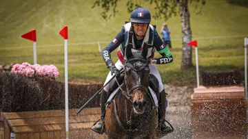 Nicolas Touzaint et Absolut Gold*HDC à l'occasion de la Coupe des nations de Pratoni del Vivaro le mois dernier.