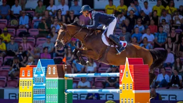 Julien Épaillard a terminé en tête de la Chasse avec Caracole de la Roque.