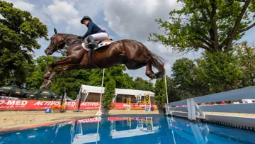 Vedouz de Nestin, double médaillé d’or aux championnats d’Europe de Strzegom l’été dernier avec la Française Jeanne Hirel, avant d’être exporté en Grande-Bretagne, symbolise le succès des poneys français.