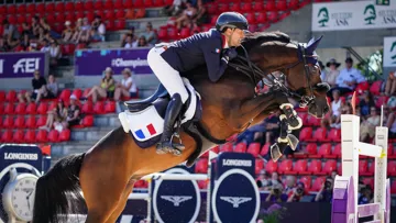 Simon Delestre et Cayman Jolly Jumper ont été le meilleur couple français de ces Mondiaux.
