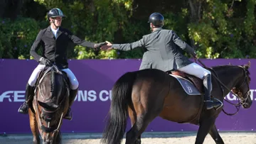 Julien Épaillard et son produit maison Donatello d'Auge, lauréats de la Queens Cup. 