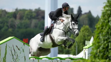 Kevin Staut et Tolède de Mescam*Harcour au CHIO d’Aix-la-Chapelle. 