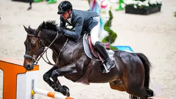 Julien Épaillard et Donatello d'Auge viennent de remporter le Grand Prix du CSI 5*-W d'Amsterdam.