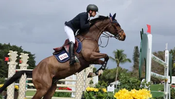 Conor Swail et Count Me In ont remporté le Grand Prix 4* de Wellington d'hier soir.